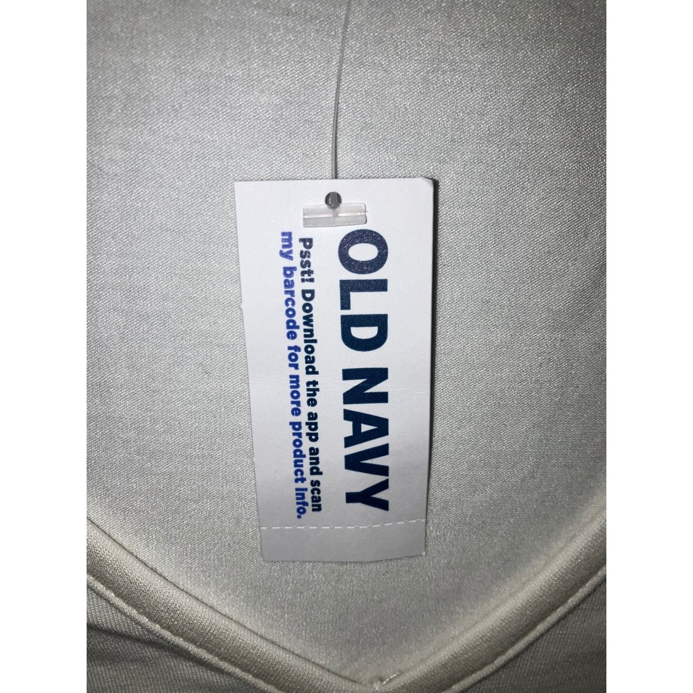 Old Navy Luxe V Neck Short Sleeve T Shirt Women XL‎ White Basic Everyday Tee - Picture 9 of 9